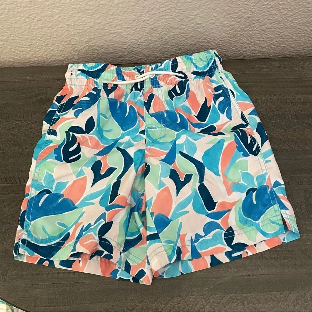 Old Navy youth boys swim trunks